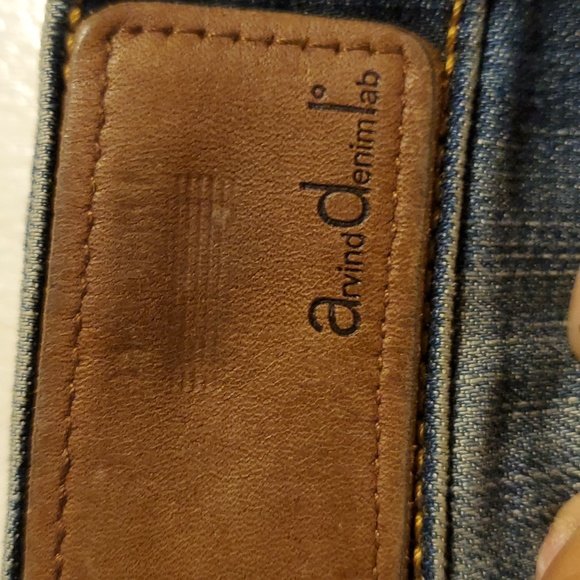 Arvind Denim Lab 34x34 slim fit jeans NWOT - Picture 10 of 16